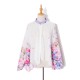 Summer new button sun-protective clothing for driving and cycling, women 's cardigan printed anti-嗮 thin shawl sunshade cape Summer new button sun-protective clothing for driving and cycling, women 's cardigan printed anti-嗮 thin shawl sunshade cape