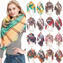 Factory direct supply for export to Europe and America: thickened men's and women's scarves, scarves, and shawls for autumn and winter