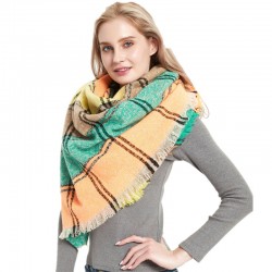 Factory direct supply for export to Europe and America: thickened men's and women's scarves, scarves, and shawls for autumn and winter