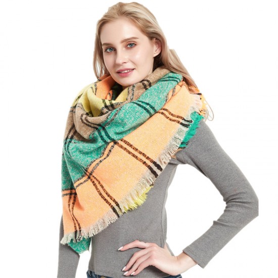 Factory direct supply for export to Europe and America: thickened men's and women's scarves, scarves, and shawls for autumn and winter