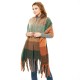 Amazon's popular European and American style hoop sand autumn and winter new thickened thick tassel large checkered scarf for women