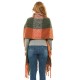 Amazon's popular European and American style hoop sand autumn and winter new thickened thick tassel large checkered scarf for women