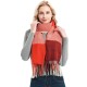 Amazon's popular autumn and winter British-style couple tassel scarves and large checkered shawls for foreign trade Amazon's popular autumn and winter British-style couple tassel scarves and large checkered shawls for foreign trade