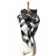 Wholesale of new autumn and winter seven-color checkered square scarves, men's and women's faux cashmere checkered scarves and shawls from Europe and America Wholesale of new autumn and winter seven-color checkered square scarves, men's and women's faux cashmere checkered scarves and shawls from Europe and America