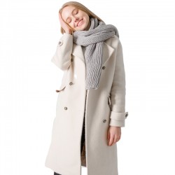 Wholesale of Korean autumn and winter new acrylic solid-color woolen scarves for men, women and couples, extended woolen scarves and shawls