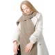 New winter Korean-style thick woolen knitted solid color scarf, thickened couple knitted scarf for men and women, batch from Tonglu manufacturer