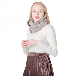 Autumn and winter Korean-style colorful striped woolen scarves, color-blocked knitted scarves, men's and women's warm scarves, batch from Tonglu manufacturer