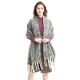 Factory direct sales of autumn and winter hoop sand, thick tassel, flower and color-blocked scarves, shawls, thick braids, thickened scarves from Tonglu