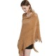 A new best-selling European and American pullover shawl for foreign trade, a solid color hollowed-out knitted shawl for spring, autumn and winter A new best-selling European and American pullover shawl for foreign trade, a solid color hollowed-out knitted shawl for spring, autumn and winter