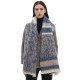 Wholesale manufacturer of new cross-border trade European and American autumn and winter men's and women's short beard jacquard patchwork leopard print scarves