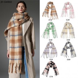 Amazon's popular foreign trade European and American autumn and winter new high-end and stylish Sugezi scarves and shawls manufacturer