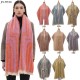 Wholesale manufacturer of new-style scarves for export to Europe and America in autumn and winter, featuring short, circular gauze and geometric jacquard scarves and shawls