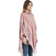 The manufacturer's new export shawl for women, European and American, spring, autumn and winter acrylic warp knitted gradient color tassel split knitted shawl The manufacturer's new export shawl for women, European and American, spring, autumn and winter acrylic warp knitted gradient color tassel split knitted shawl