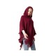 Foreign trade autumn and winter new knitted hooded cape shawl, monochrome pullover cape knitted sweater, hooded large shawl manufacturer Foreign trade autumn and winter new knitted hooded cape shawl, monochrome pullover cape knitted sweater, hooded large shawl manufacturer