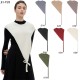 Amazon mid-to-high-end foreign trade spring, summer and autumn new products: thin outerwear shirts, short-sleeved triangular knitted shawls