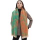 Factory direct supply of cross-border export European and American autumn and winter women's shawls, 2024 new style flower jacquard scarves in stock Factory direct supply of cross-border export European and American autumn and winter women's shawls, 2024 new style flower jacquard scarves in stock