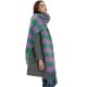 Factory direct supply for export, new style of shawl for women, European and American autumn and winter, thickened and thick beard checkered scarf imitating mohair Factory direct supply for export, new style of shawl for women, European and American autumn and winter, thickened and thick beard checkered scarf imitating mohair