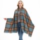 Wholesale of new retro checkered scarves and women's shawls for autumn and winter in Europe and America through cross-border trade Wholesale of new retro checkered scarves and women's shawls for autumn and winter in Europe and America through cross-border trade