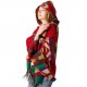 Autumn and winter new Yunnan horn-buckle ethnic style hooded cape shawl Bohemian ethnic style hooded shawl manufacturer