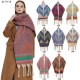 New European and American autumn and winter circle gauze mountain jacquard coarse tassel scarf in stock manufacturer for foreign trade women's shawls New European and American autumn and winter circle gauze mountain jacquard coarse tassel scarf in stock manufacturer for foreign trade women's shawls