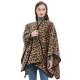 Factory direct supply of Amazon's best-selling shawls for women with a high-end feel. New thickened leopard print shawls for autumn and winter in Europe and America