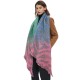 New cross-border diagonal scarf from the manufacturer, for export to Europe and America in autumn and winter, with loop yarn jacquard zebra print scarves and shawls New cross-border diagonal scarf from the manufacturer, for export to Europe and America in autumn and winter, with loop yarn jacquard zebra print scarves and shawls