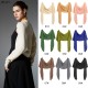 Wholesale of Amazon's hot cross-border trade European and American spring, summer and autumn new solid-color knitted shawls for women's outerwear Wholesale of Amazon's hot cross-border trade European and American spring, summer and autumn new solid-color knitted shawls for women's outerwear