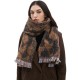 Wholesale manufacturer of 2025 new style scarves for European and American autumn and winter men's and women's jacquard short beard and leopard print scarves Wholesale manufacturer of 2025 new style scarves for European and American autumn and winter men's and women's jacquard short beard and leopard print scarves