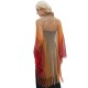 The manufacturer's new summer thin cuff shawl, a travel sun protection mesh knitted hollowed-out gradient tassel shawl The manufacturer's new summer thin cuff shawl, a travel sun protection mesh knitted hollowed-out gradient tassel shawl