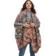 Cross-border best-selling export European and American spring and winter faux cashmere jacquard heart-shaped grey triangular overlock hooded shawl Cross-border best-selling export European and American spring and winter faux cashmere jacquard heart-shaped grey triangular overlock hooded shawl