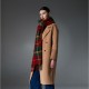 Amazon's popular cross-border export European and American autumn and winter Christmas red and green checkered tassel scarf and shawl manufacturer
