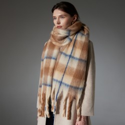 Amazon's popular foreign trade European and American autumn and winter new high-end and stylish Sugezi scarves and shawls manufacturer