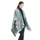 Factory direct supply of high-quality products for cross-border export to Europe, America, spring, autumn and winter, 2025 new style jacquard geometric shawl for women
