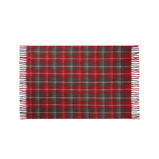 Custom-made large shawls, blankets, and sofa blankets for autumn and winter in Europe and America with loop yarn imitation mohair, red and green checkered tassels Custom-made large shawls, blankets, and sofa blankets for autumn and winter in Europe and America with loop yarn imitation mohair, red and green checkered tassels