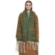 New thick-trimmed shawl for foreign trade, European and American autumn and winter, thickened loop yarn, large jacquard thick tassels scarf of Metasequoia glyptostroboides New thick-trimmed shawl for foreign trade, European and American autumn and winter, thickened loop yarn, large jacquard thick tassels scarf of Metasequoia glyptostroboides