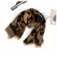 Foreign trade European and American autumn and winter circle sand leopard print scarf, women's faux cashmere thickened checkered scarf shawl, Tonglu manufacturer Foreign trade European and American autumn and winter circle sand leopard print scarf, women's faux cashmere thickened checkered scarf shawl, Tonglu manufacturer