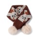 The popular autumn and winter cartoon bear rabbit with holes, children's rabbit fur ball knitted woolen scarf and neck on Amazon for foreign trade The popular autumn and winter cartoon bear rabbit with holes, children's rabbit fur ball knitted woolen scarf and neck on Amazon for foreign trade