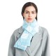 New autumn and winter woolen scarves for foreign trade, Korean-style acrylic knitted checkered scarves for male and female student couples