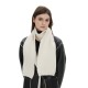 New autumn and winter woolen scarves for foreign trade, Korean-style solid color acrylic knitted scarves for male and female student couples