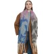 Cross-border new style shawls for export to Europe and America for autumn and winter, thickened scarf, loop yarn, thick tassel, jacquard and star-shaped scarf manufacturer