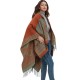 New tassel cape from the manufacturer, Amazon export, European and American spring, autumn and winter, ethnic style jacquard hooded cape shawl New tassel cape from the manufacturer, Amazon export, European and American spring, autumn and winter, ethnic style jacquard hooded cape shawl