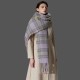 Amazon Export Europe and America 2024 Autumn/Winter high-end style new wide and thick checkered scarf shawl manufacturer Amazon Export Europe and America 2024 Autumn/Winter high-end style new wide and thick checkered scarf shawl manufacturer
