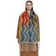 The 2023 new style of shawl for foreign trade is a thickened European and American scarf with a loop, jacquard, thick tassel and gradient wave pattern The 2023 new style of shawl for foreign trade is a thickened European and American scarf with a loop, jacquard, thick tassel and gradient wave pattern