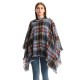 A new cross-border export shawl, a double-sided checkered hooded cape for spring, autumn and winter in Europe and America A new cross-border export shawl, a double-sided checkered hooded cape for spring, autumn and winter in Europe and America