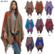New tassel cape from the manufacturer, Amazon export, European and American spring, autumn and winter, ethnic style jacquard hooded cape shawl New tassel cape from the manufacturer, Amazon export, European and American spring, autumn and winter, ethnic style jacquard hooded cape shawl