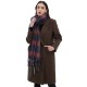 New cross-border foreign trade scarves, European and American autumn and winter men's and women's checkered tassel scarves and shawls manufacturer New cross-border foreign trade scarves, European and American autumn and winter men's and women's checkered tassel scarves and shawls manufacturer