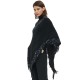 New style of pullover shawl for foreign trade, European and American spring and autumn striped solid color fringed knitted cape shawl in stock wholesale factory New style of pullover shawl for foreign trade, European and American spring and autumn striped solid color fringed knitted cape shawl in stock wholesale factory