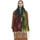 Cross-border hot foreign trade European and American autumn and winter new thick tassel shawl, cashew flower jacquard scarf Cross-border hot foreign trade European and American autumn and winter new thick tassel shawl, cashew flower jacquard scarf