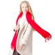 Wholesale manufacturer of cross-border New Year's Eve red scarves, European and American autumn and winter Christmas tassel solid color red scarves Wholesale manufacturer of cross-border New Year's Eve red scarves, European and American autumn and winter Christmas tassel solid color red scarves