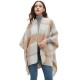 Factory direct supply to Amazon cross-border trade, new autumn and winter season women's faux cashmere double-sided checkered shawls for Europe and America